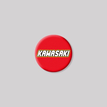 KAWASAKI/TOY/圓形/鋁牌飾貼 SunBrother孫氏兄弟