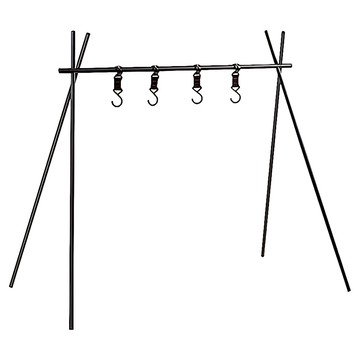 Naturehike 挪客 戶外露營輕便三角置物掛架 中號(84 x 52 x 74cm) 536g  1個  黑色