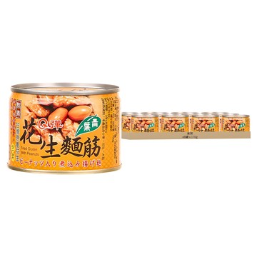 青葉 q彈花生麵筋  170g  48罐