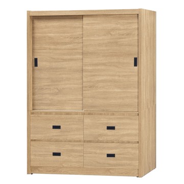 MUNA家居 147型5X7尺四抽衣櫥/共兩色 150.5X56.3X197cm