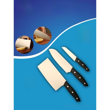 純鈦水果刀菜刀廚房刀抗菌無磁鋒利中式味耐酸堿大馬士革花紋家用