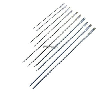 楓林宜居 打包針16大號麻繩縫包封包粗鐵針手縫縫口針粽子編織袋針麻袋針