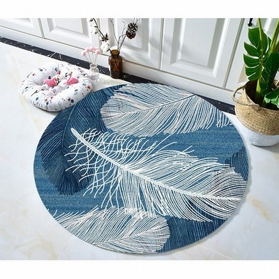 ラグ 洗える 円形 直径80cm 丸型 ラグカーペット ラグ 洗える ラグマット カーペット 夏 滑り止め付 北欧 丸型 厚手 絨毯 かわいい おしゃれ シンプル 通販 Lineポイント最大get Lineショッピング