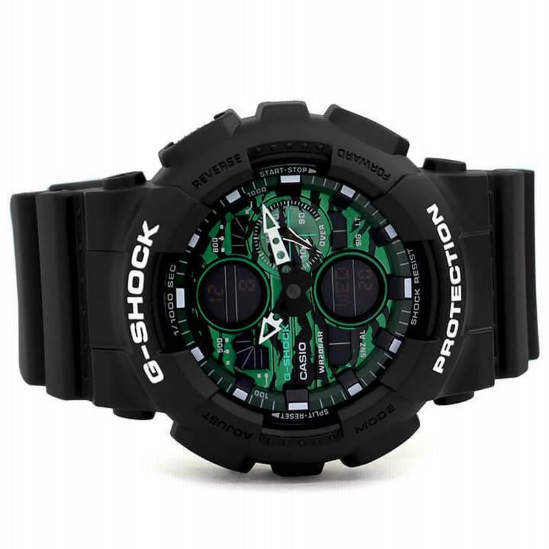 G-SHOCK 黒×緑