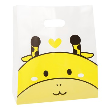 Bom91 Joyful 長頸鹿HD塑膠提袋 50入  1組