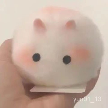 🌸新款熱賣🌸光遇小兔子頭飾髮夾光遇週邊Cos小兔子腮紅毛絨團子掛件創意玩偶