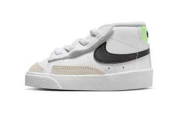 BLAZER MID 77 TD WHITE BLACK VOLT
