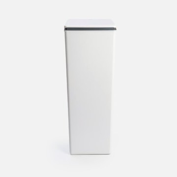 EKO按壓式塑膠垃圾桶40L 白