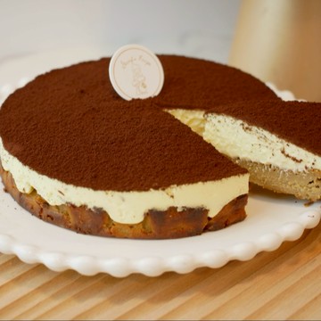 【嗜甜女子】摩羯座專屬生日禮物｜提拉米蘇咖啡雙層巴斯克