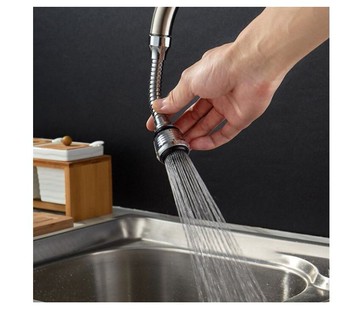 長款 增壓水龍頭 360度旋轉起泡器 兩段式節水器 節水50% 水龍頭 浴室水龍頭 面盆 起泡器