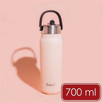 《Swell》Explorer不鏽鋼吸管保溫瓶(玫瑰粉橘700ml) | 保溫杯 保冷保冰杯 運動水壺 手搖飲 環保杯 便攜杯 咖啡杯 隨行杯