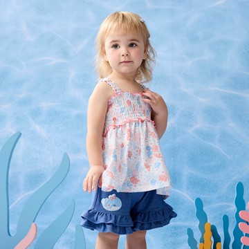 海洋世界短褲 (Hi Cool涼感布)