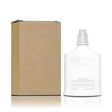 CREED SILVER MOUNTAIN WATER 銀色山泉男性淡香精 100ML 無蓋 TESETR 環保包裝