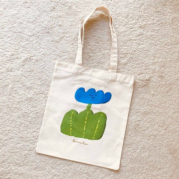 插畫設計包袋 - 心花開插畫帆布袋 Totebag