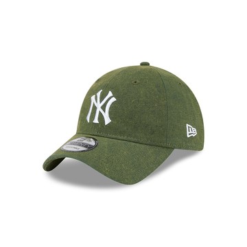 NEW ERA 男女 9TWENTY VINTAGE CANVAS WASH 紐約洋基 深綠 NE60747594