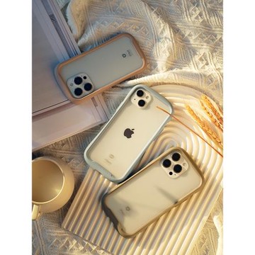 適用蘋果iPhone14 Plus Pro Max日韓iFace鋼化玻璃彩色邊框手機殼