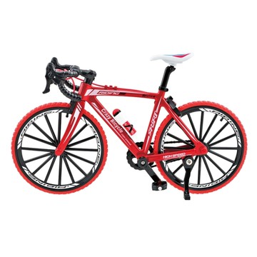 鋅合金腳踏車-紅色