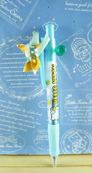 【震撼精品百貨】Hello Kitty 凱蒂貓~地方限定版原子筆-風車/藍#43456