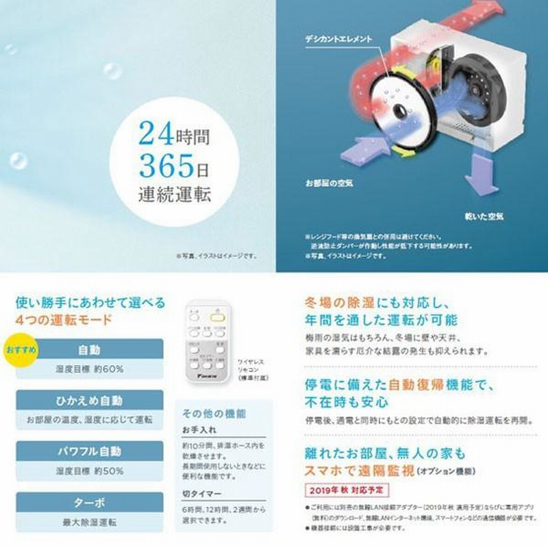 あすつく対応 ダイキン カライエ 住まい向け除湿乾燥機 JKT10VS-W