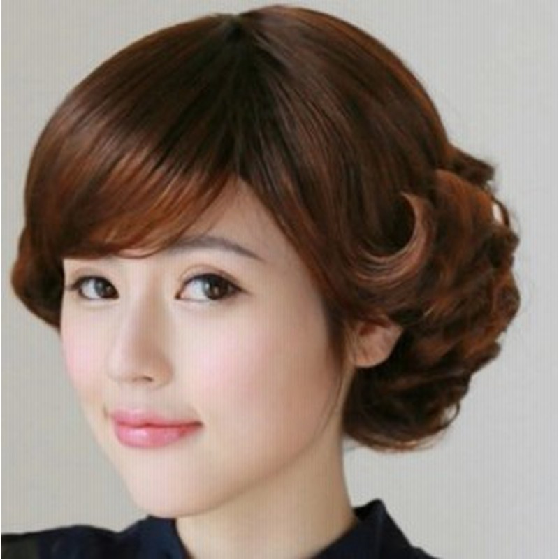 自然 かつら清楚系 中年 ショート ヘア フル ウィッグ ネット付 ふわふわ 通販 Lineポイント最大1 0 Get Lineショッピング