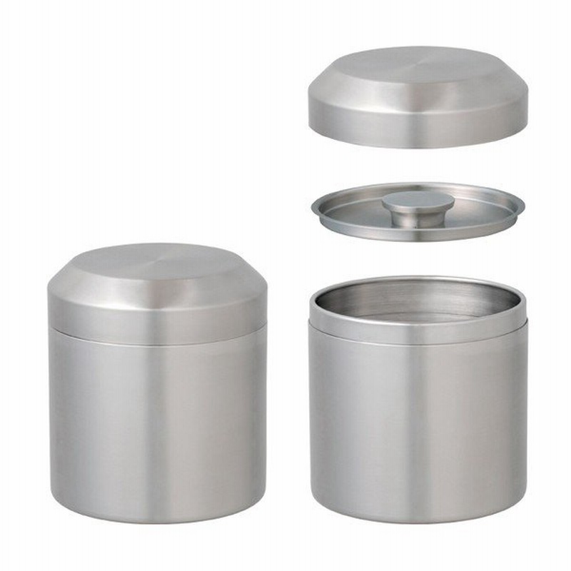 キャニスター おしゃれ ステンレス お茶葉 保存容器 コーヒー豆 Into キントー 通販 Lineポイント最大0 5 Get Lineショッピング