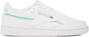 Reebok Classics 白色 Club C 85 Vegan 运动鞋