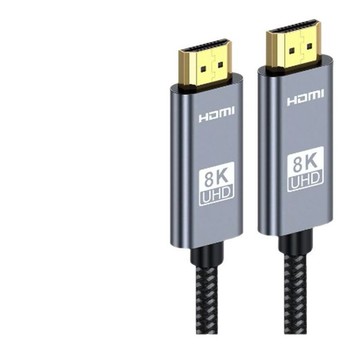 HDMI高清線8K電視機頂盒筆記本電腦顯示器投影儀游戲機4K【Snowbelle優選】