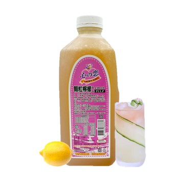 顆粒檸檬濃縮果汁-奇豆喜多 濃縮果汁 顆粒檸檬調味醬 2.4kg/罐-良鎂咖啡精品館