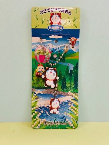 【震撼精品百貨】Doraemon 哆啦A夢 Doraemon鎖圈+吊飾-北海道限定版 震撼日式精品百貨