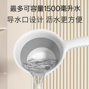 台灣出貨✨ 摺疊 水勺 大容量 加厚 塑料 舀水 瓢 便攜 可伸縮 家用 宿舍