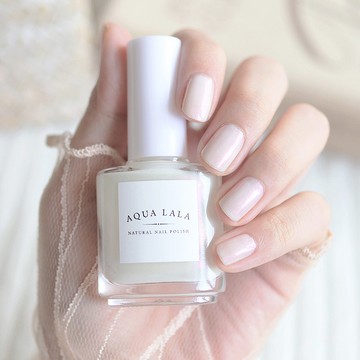 Aqualala-天然無害指甲油 •無臭味-N356 珍珠淚