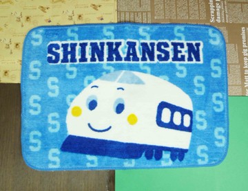 【震撼精品百貨】Shin Kan Sen 新幹線~地墊-藍色