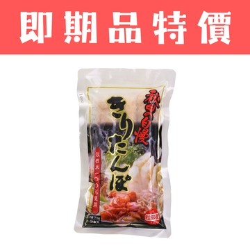 【即期品】AKITA 秋田糯米棒 210G/きりたんぽ 210Ｇ