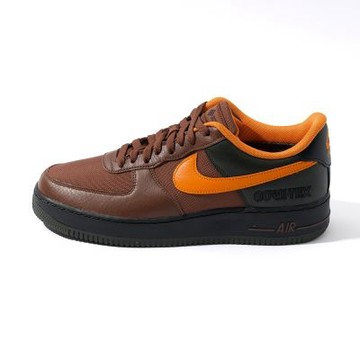 Nike Air Force 1 Gtx 男鞋 橘綠色 防水 皮革 低筒 休閒鞋 CK2630-201