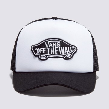 Classic 黑白色卡車司機網帽