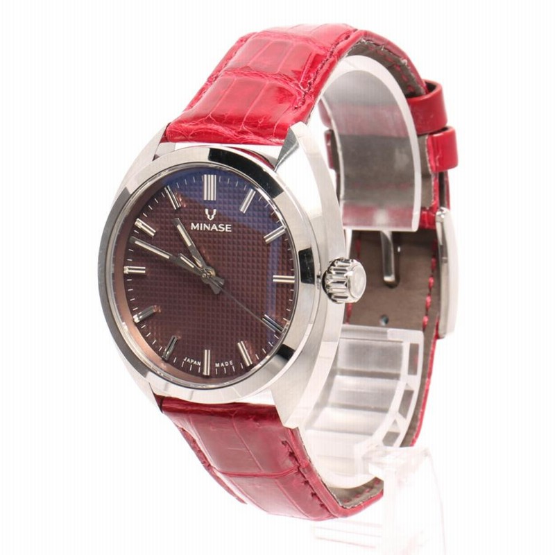 腕時計 M3M3C-BU-KCR-S 自動巻き レディース MINASE 中古 | LINE  