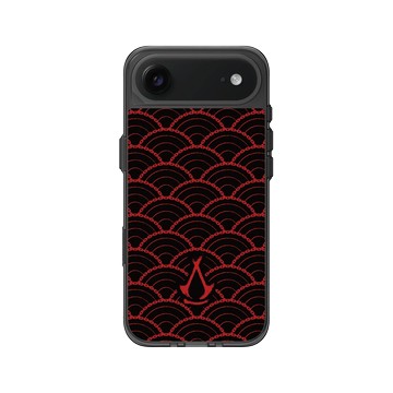 iPhone Air Clear (相機按鈕) 酷墨灰 - Assassin's Creed - Assassin's Creed® Shadows - Crest pattern