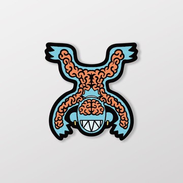 智慧的象徵/Super_TW/車貼、貼紙、軟磁 SunBrother孫氏兄弟