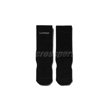 Nozzle Quiz 後研 Essential 黑 基本款 中筒 休閒襪 襪子 短襪 ACBSSX02KK