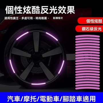 免運 KIA專用 車貼 汽車貼紙 Sportage車用輪轂自行車反光輪胎警示個性創意電動車貼紙裝飾 精品