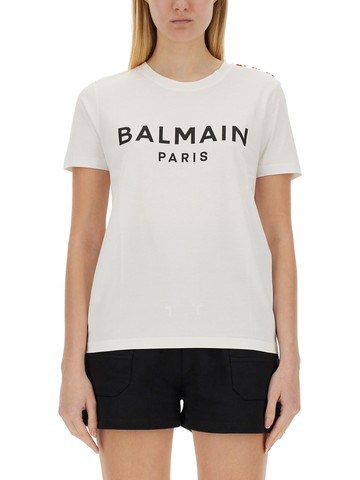 balmain t-shirt with logo