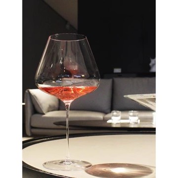 (免運)發順豐超細桿輕薄透亮水晶玻璃手工紅酒杯高端品酒杯勃艮第酒杯