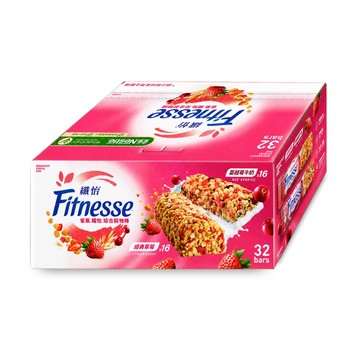 Nestle 纖怡  2箱組-草莓穀物棒&蔓越莓牛奶穀物棒(23.5公克X32條/箱)