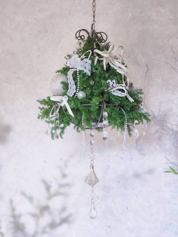 冬霧 白羽之森 懸吊永生聖誕樹