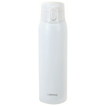 日本PEARL METAL 淡白色 650ml 優雅輕量隨行杯 直飲保冰/溫瓶  HC-548