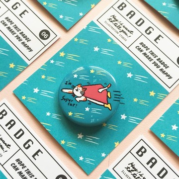 超人貓Super / 徽章