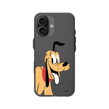 iPhone 17 Clear (相機按鈕) 酷墨灰 - 迪士尼-米奇 Mickey - Look at the camera-布魯托