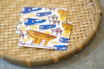 活版印刷心意卡 - 山頂  (5張)