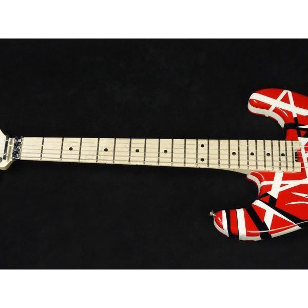 EVH  Striped Series Red with Black Stripes