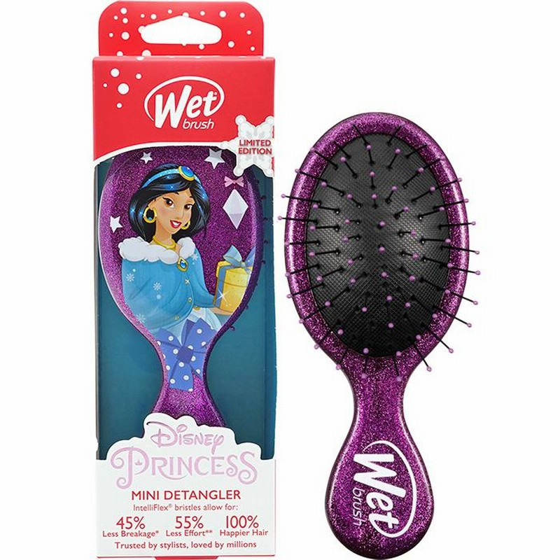 ヘアブラシ ウェットブラシ ミニディタングラー グリッター